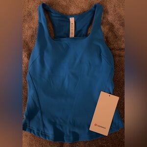 lululemon athletica Blue Tank Top